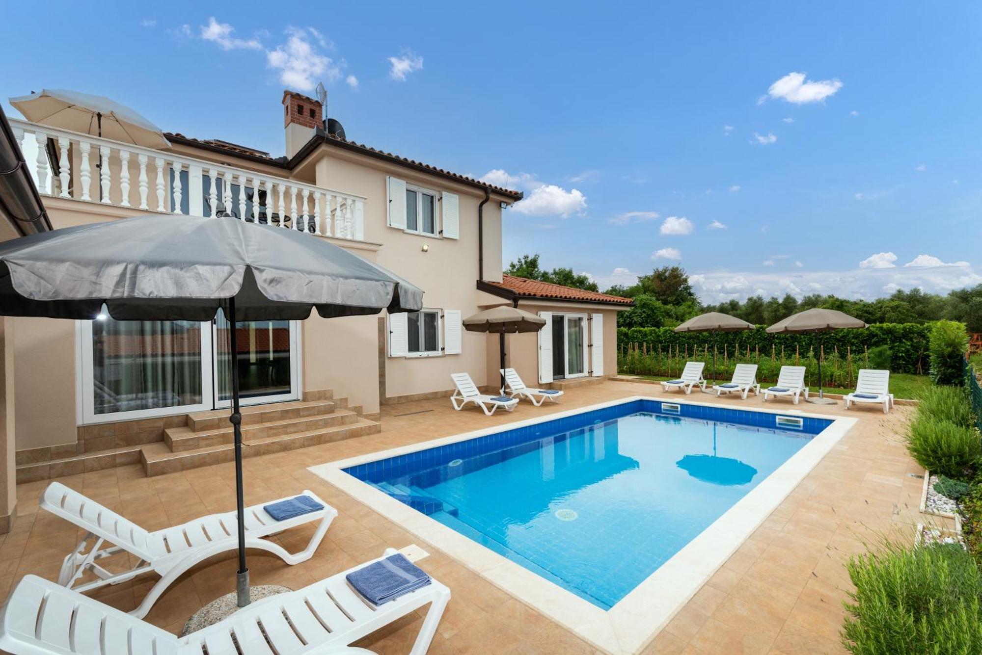 Villa Buroli With Pool, Sauna And Jacuzzi 外观 照片